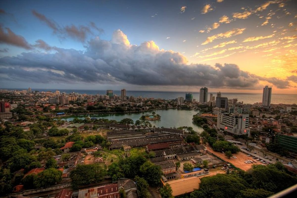 Skyline of Heart of Colombo